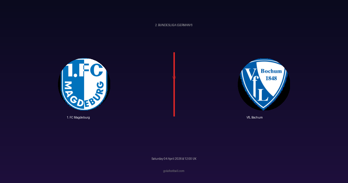 Match Preview: 1. FC Magdeburg vs VfL Bochum - prediction, team news, live stream