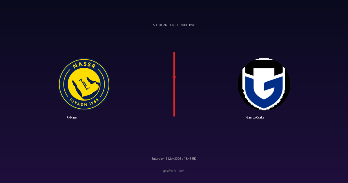 Match Preview: Al-Nassr vs Gamba Osaka - prediction, team news, live stream