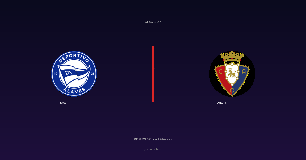 Match Preview: Alaves vs Osasuna - prediction, team news, live stream