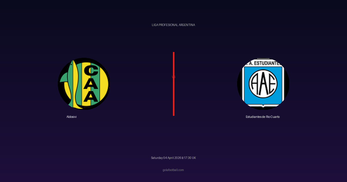 Match Preview: Aldosivi vs Estudiantes de Rio Cuarto - prediction, team news, live stream