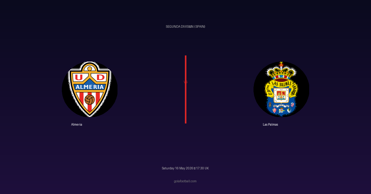 Match Preview: Almeria vs Las Palmas - prediction, team news, live stream