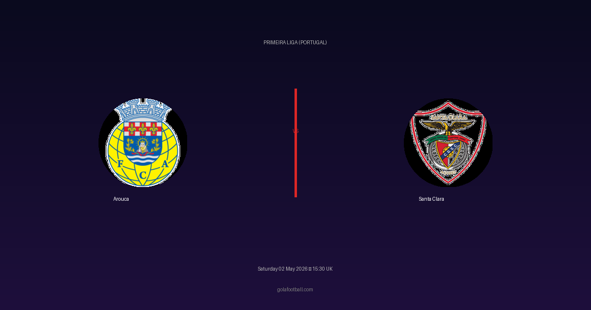Match Preview: Arouca vs Santa Clara - prediction, team news, live stream