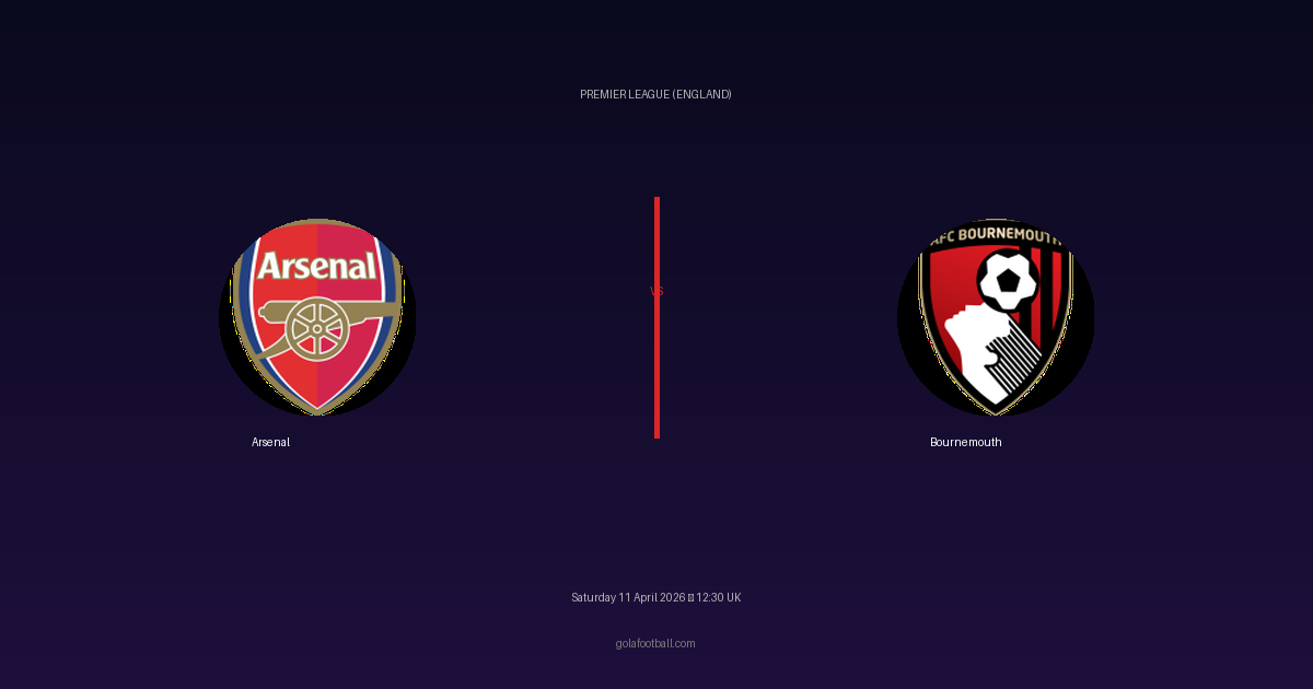 Match Preview: Arsenal vs Bournemouth - prediction, team news, live stream