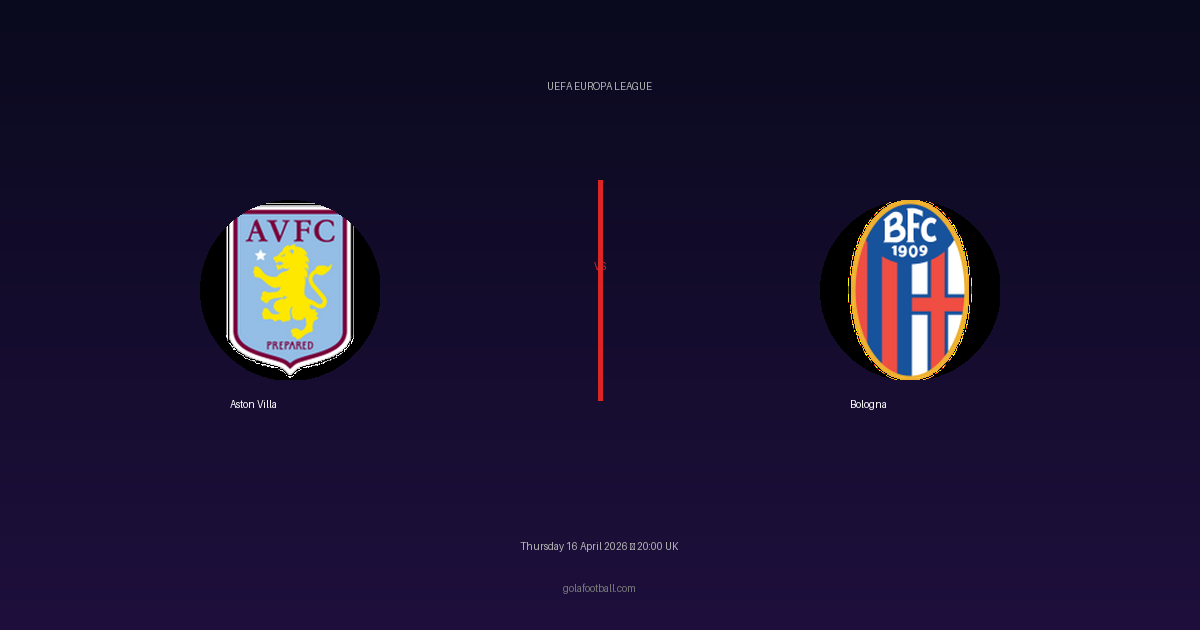 Match Preview: Aston Villa vs Bologna - prediction, team news, live stream