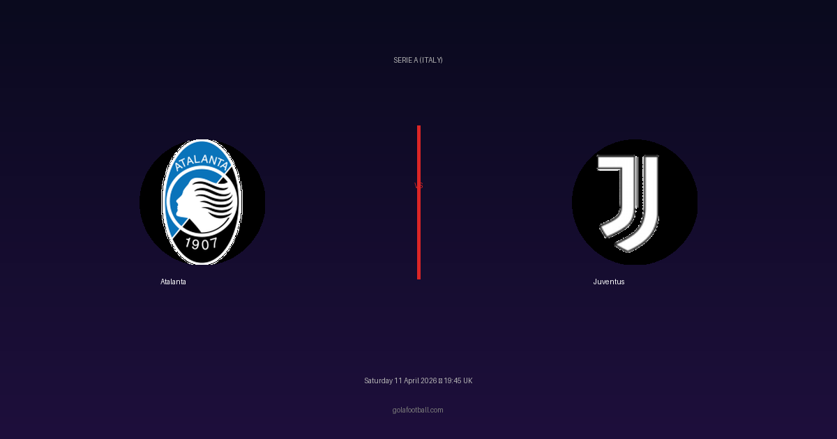 Match Preview: Atalanta vs Juventus - prediction, team news, live stream
