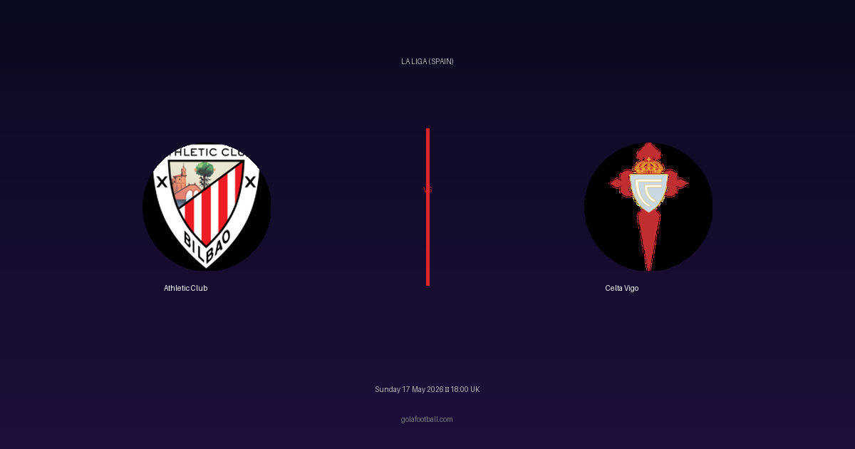 Match Preview: Athletic Club vs Celta Vigo - prediction, team news, live stream