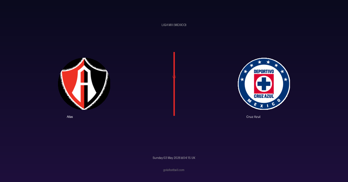 Match Preview: Atlas vs Cruz Azul - prediction, team news, live stream