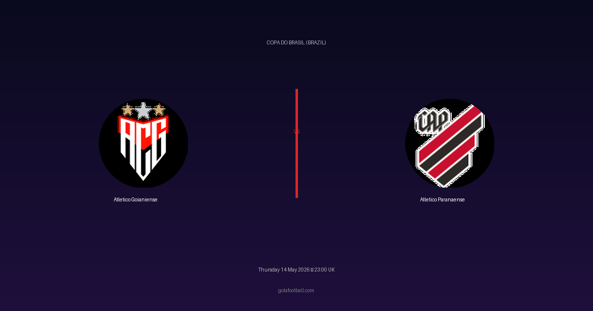 Match Preview: Atletico Goianiense vs Atletico Paranaense - prediction, team news, live stream
