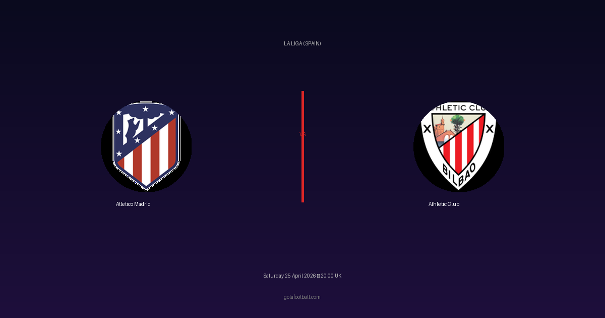 Match Preview: Atletico Madrid vs Athletic Club - prediction, team news, live stream
