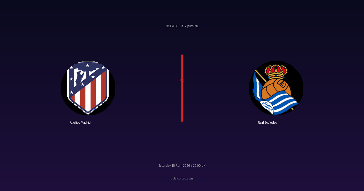 Match Preview: Atletico Madrid vs Real Sociedad - prediction, team news, live stream