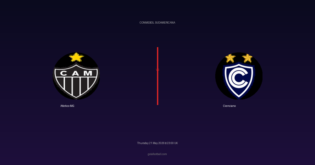 Match Preview: Atletico-MG vs Cienciano - prediction, team news, live stream