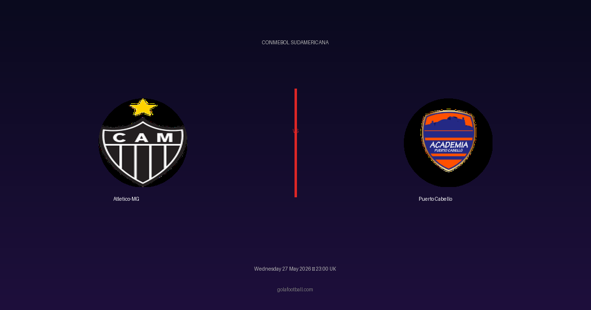 Match Preview: Atletico-MG vs Puerto Cabello - prediction, team news, live stream