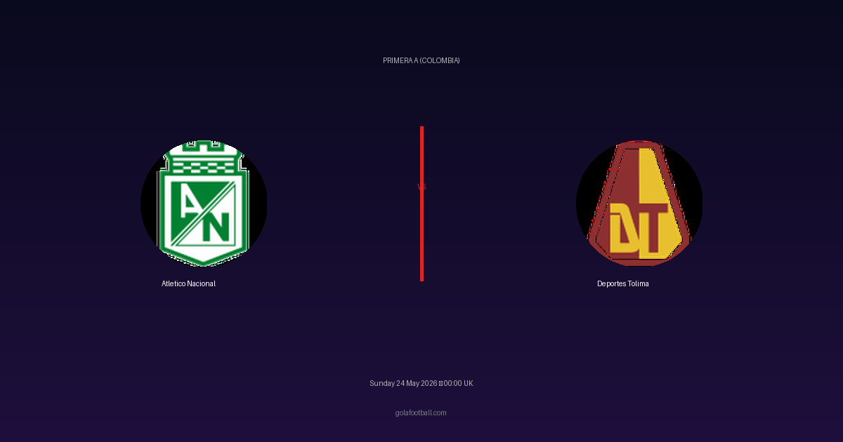 Match Preview: Atletico Nacional vs Deportes Tolima - prediction, team news, live stream