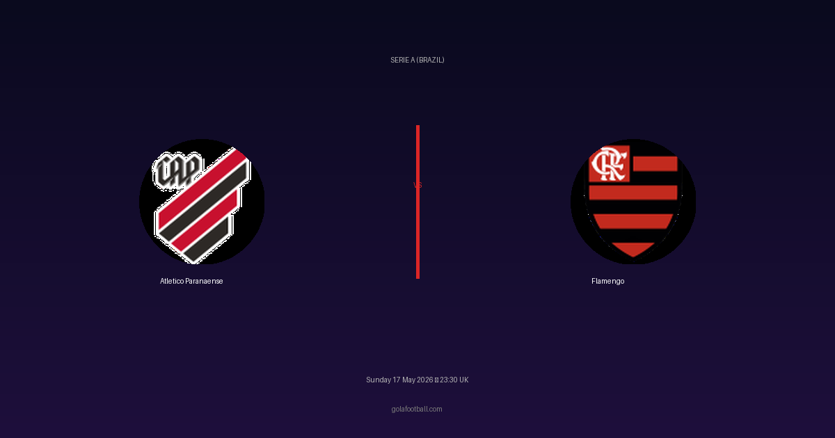 Match Preview: Atletico Paranaense vs Flamengo - prediction, team news, live stream