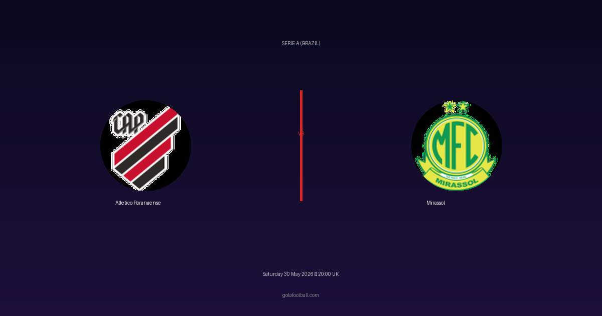 Match Preview: Atletico Paranaense vs Mirassol - prediction, team news, live stream