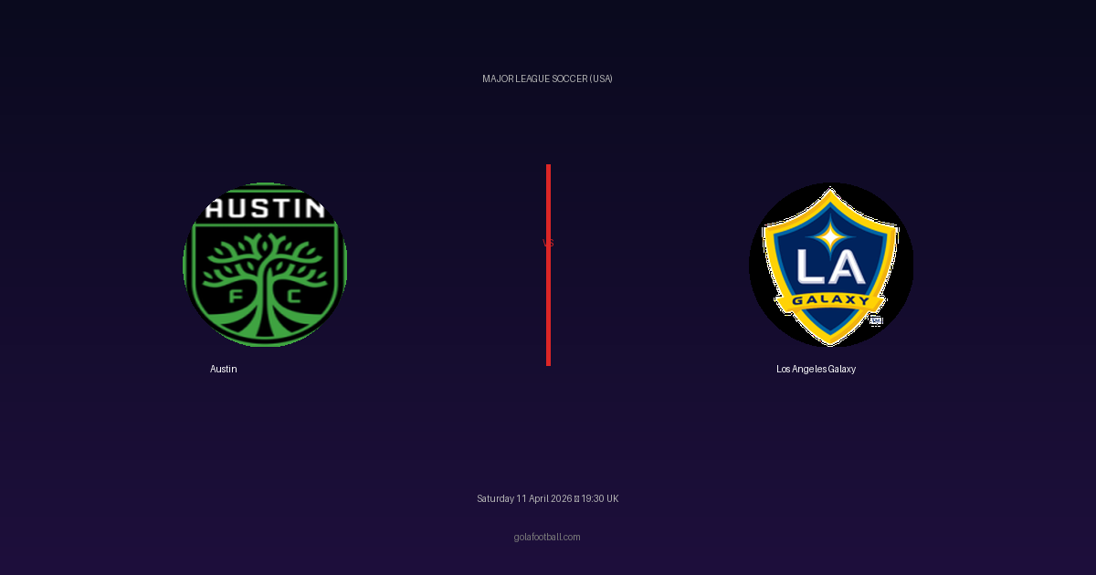 Match Preview: Austin vs Los Angeles Galaxy - prediction, team news, live stream