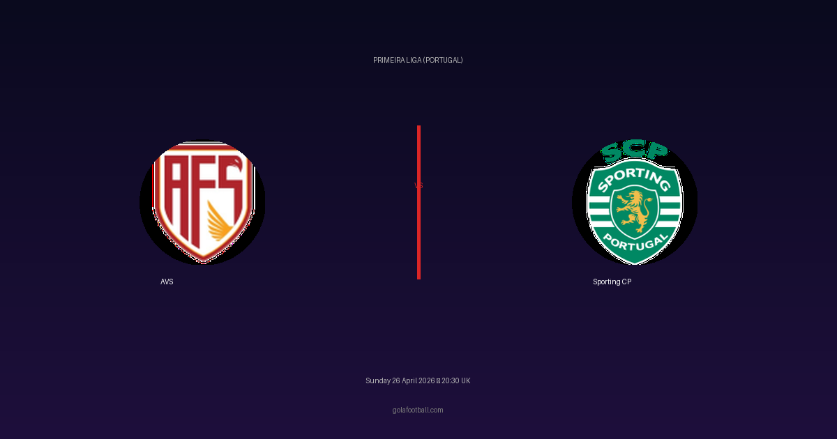 Match Preview: AVS vs Sporting CP - prediction, team news, live stream