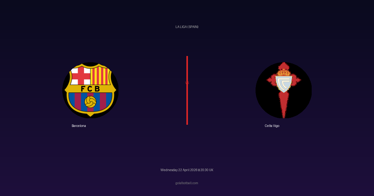 Match Preview: Barcelona vs Celta Vigo - prediction, team news, live stream