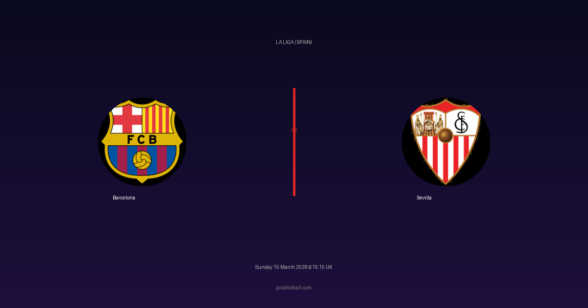 Match Preview: Barcelona vs Sevilla - prediction, team news, live stream