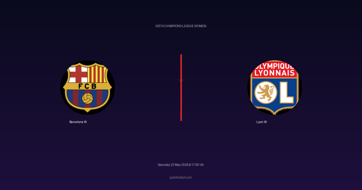 Match Preview: Barcelona W vs Lyon W - prediction, team news, live stream