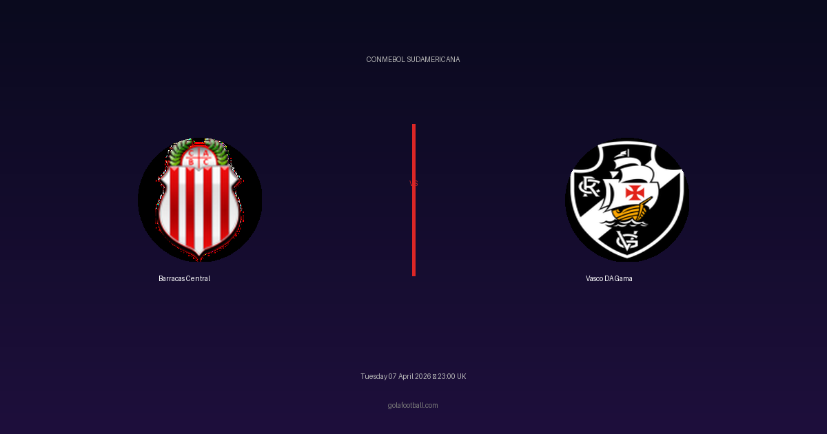 Match Preview: Barracas Central vs Vasco DA Gama - prediction, team news, live stream