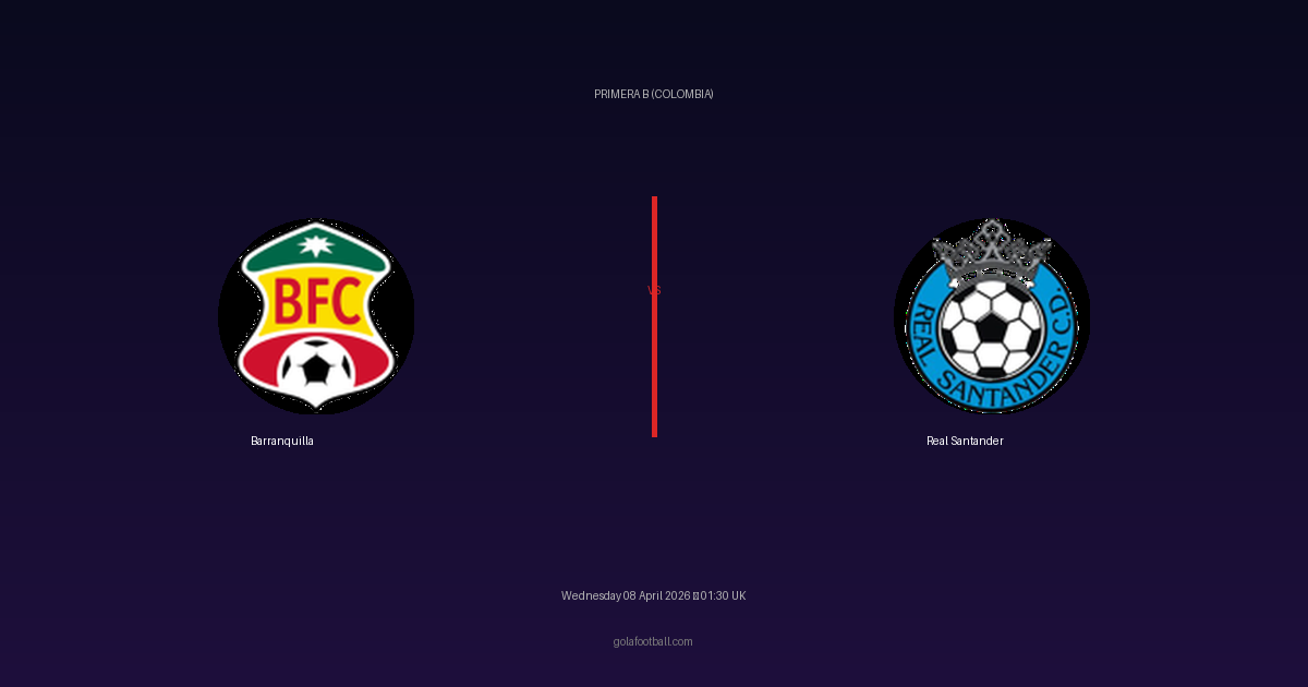 Match Preview: Barranquilla vs Real Santander - prediction, team news, live stream