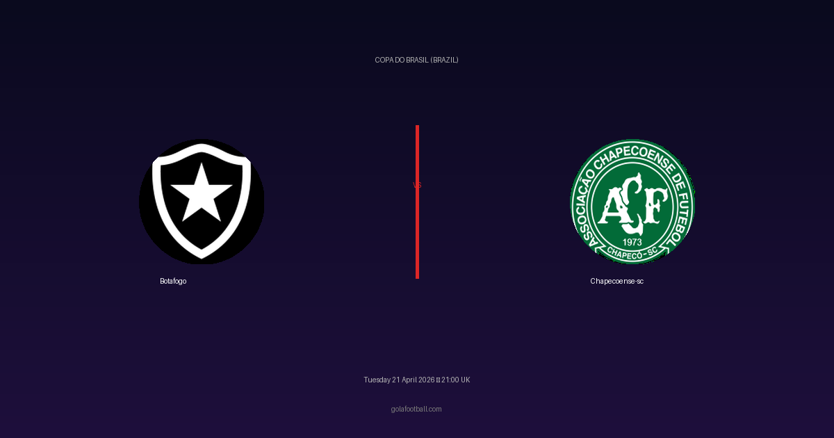 Match Preview: Botafogo vs Chapecoense-sc - prediction, team news, live stream
