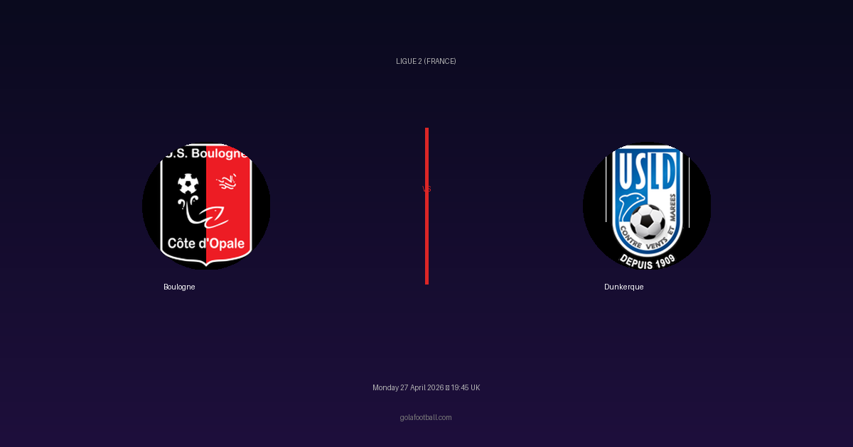 Match Preview: Boulogne vs Dunkerque - prediction, team news, live stream