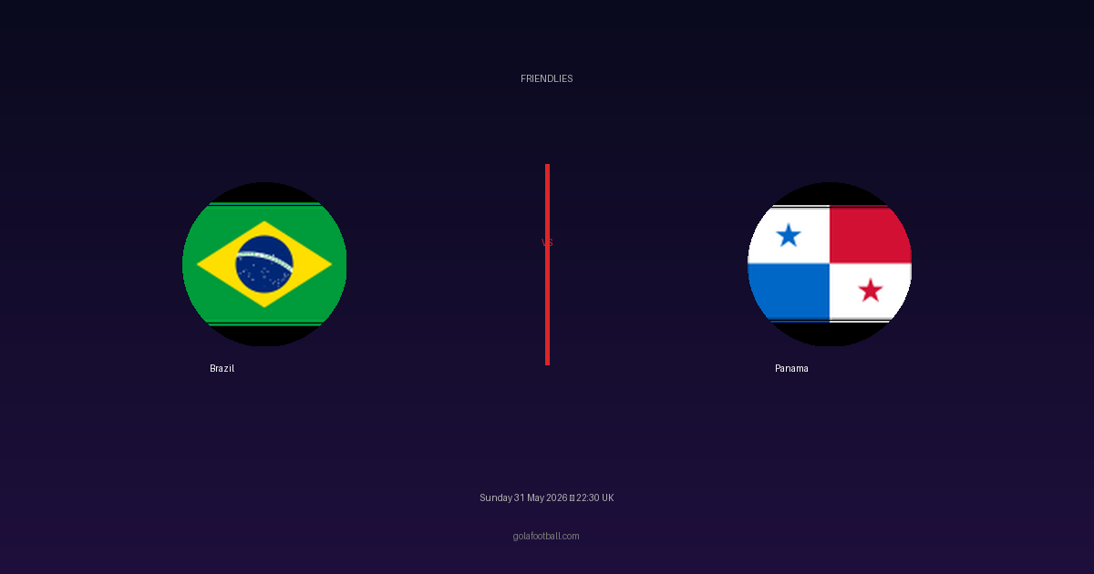 Match Preview: Brazil vs Panama - prediction, team news, live stream