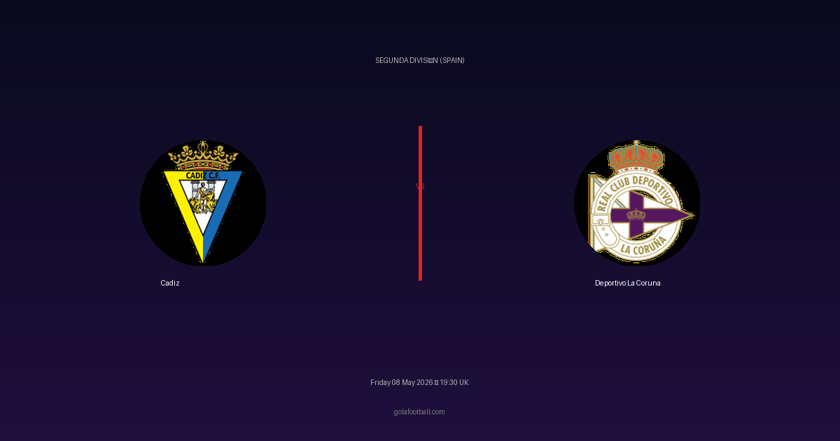 Match Preview: Cadiz vs Deportivo La Coruna - prediction, team news, live stream