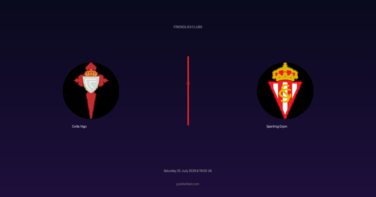 Match Preview: Celta Vigo vs Sporting Gijon – Friendlies Clubs