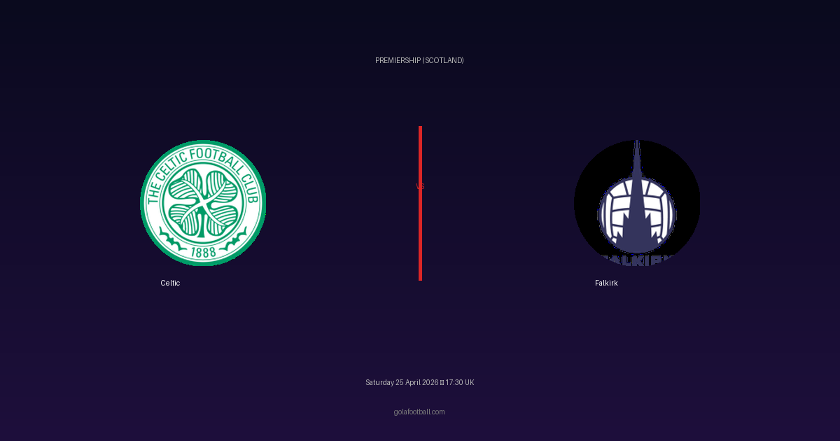 Match Preview: Celtic vs Falkirk - prediction, team news, live stream