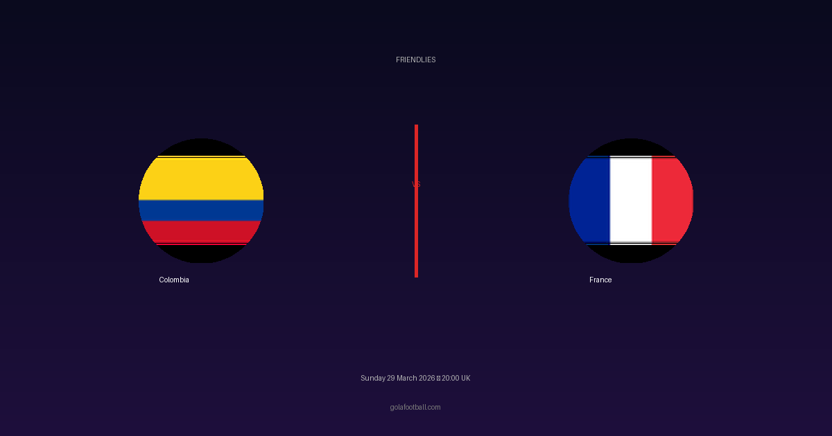 Match Preview: Colombia vs France - prediction, team news, live stream