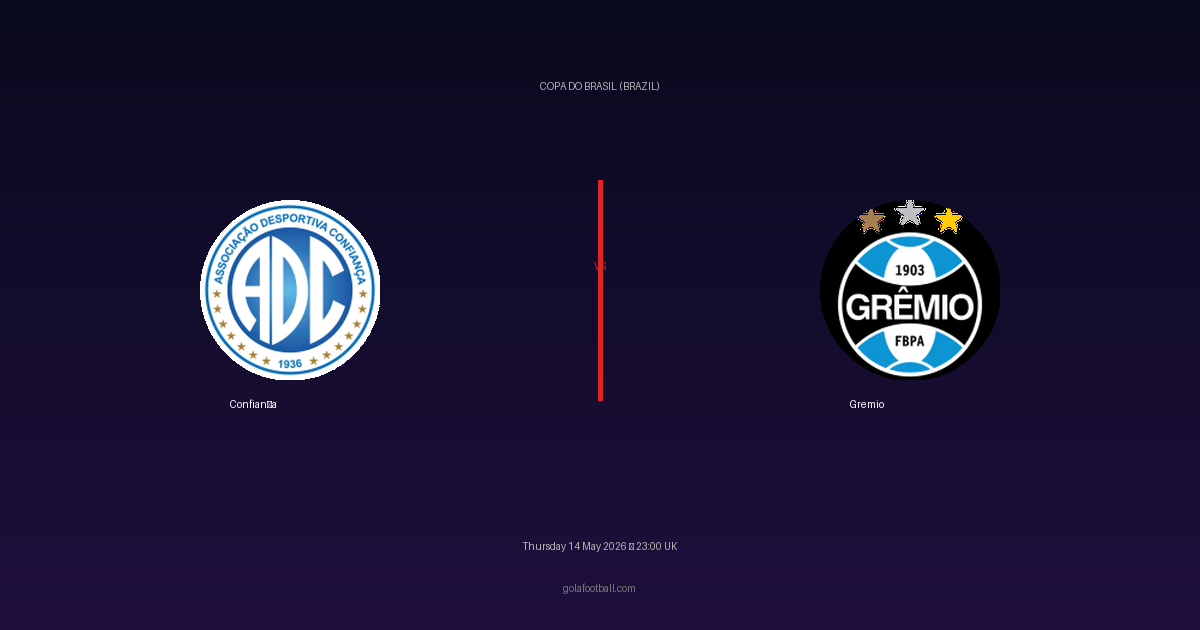 Match Preview: Confiança vs Gremio - prediction, team news, live stream