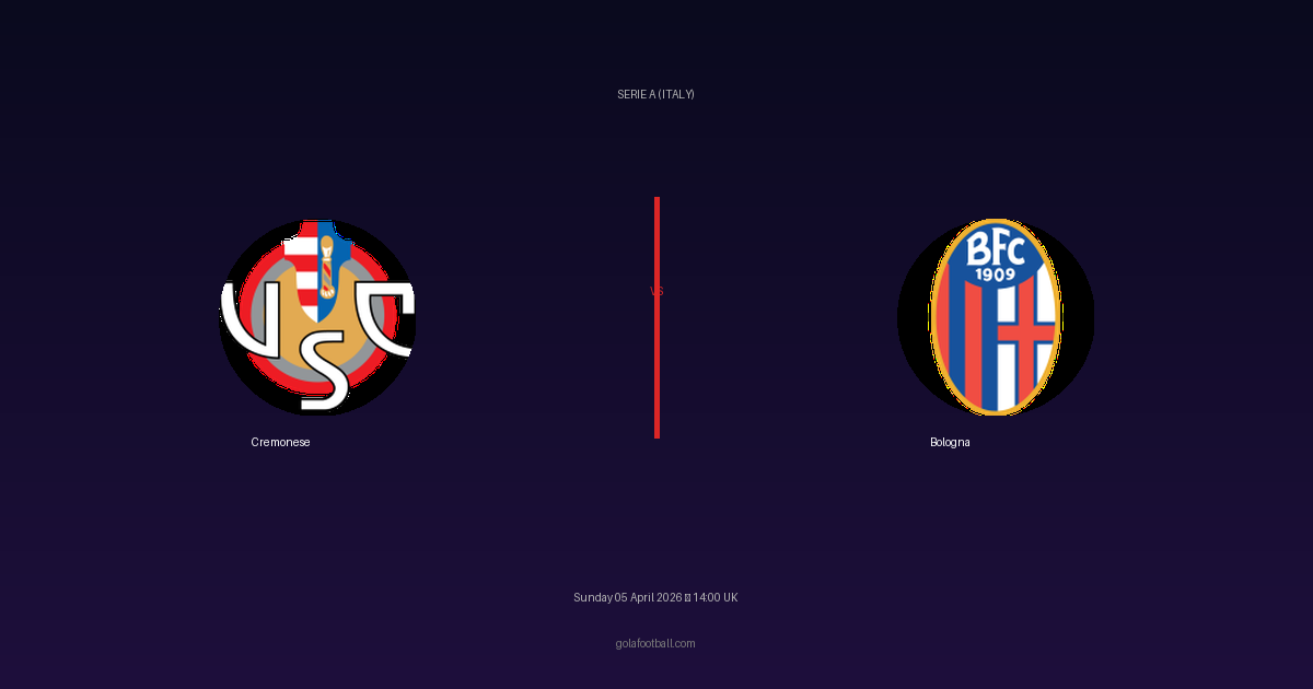 Match Preview: Cremonese vs Bologna - prediction, team news, live stream