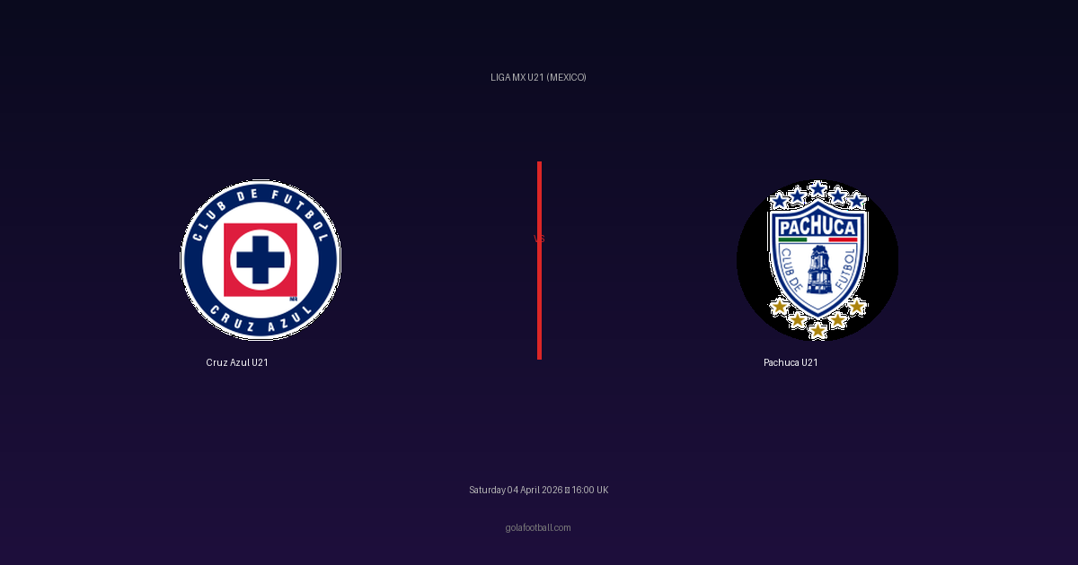 Match Preview: Cruz Azul U21 vs Pachuca U21 - prediction, team news, live stream