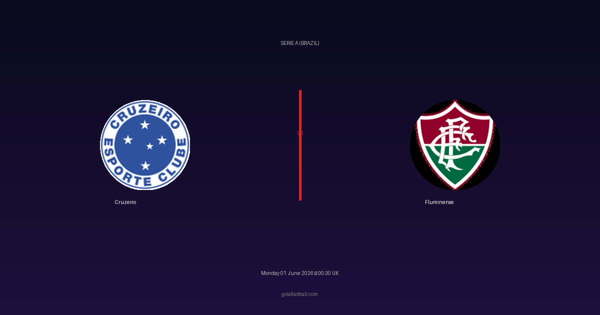 Match Preview: Cruzeiro vs Fluminense - prediction, team news, live stream
