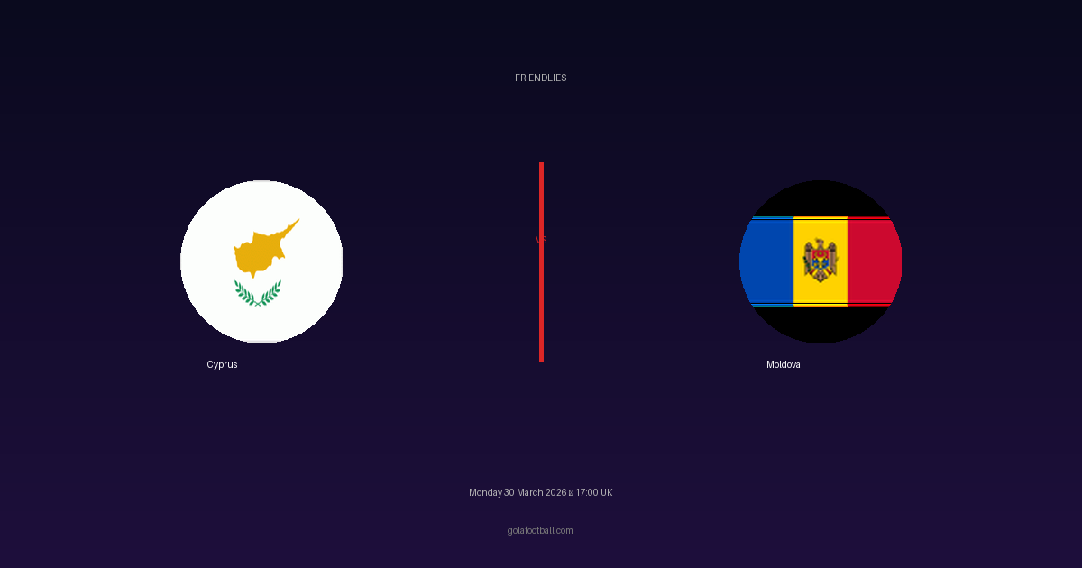 Match Preview: Cyprus vs Moldova - prediction, team news, live stream