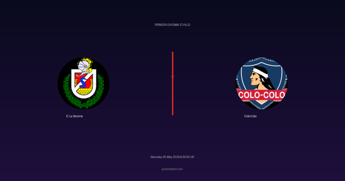 Match Preview: D. La Serena vs Colo Colo - prediction, team news, live stream