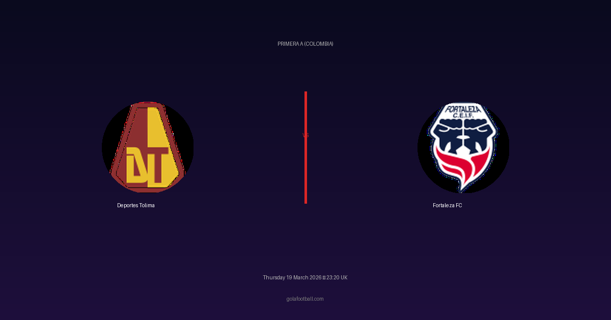 Match Preview: Deportes Tolima vs Fortaleza FC - prediction, team news, live stream