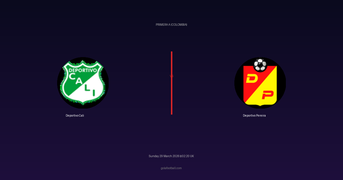Match Preview: Deportivo Cali vs Deportivo Pereira - prediction, team news, live stream