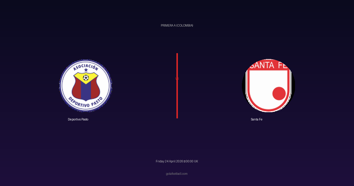 Match Preview: Deportivo Pasto vs Santa Fe - prediction, team news, live stream