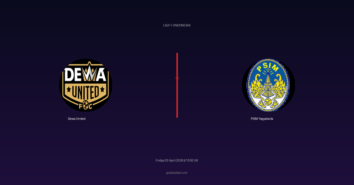 Match Preview: Dewa United vs PSIM Yogyakarta - prediction, team news, live stream