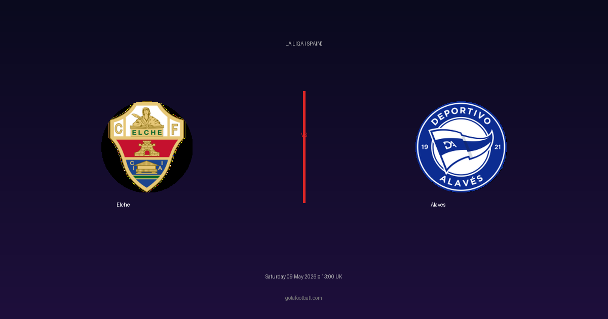 Match Preview: Elche vs Alaves - prediction, team news, live stream
