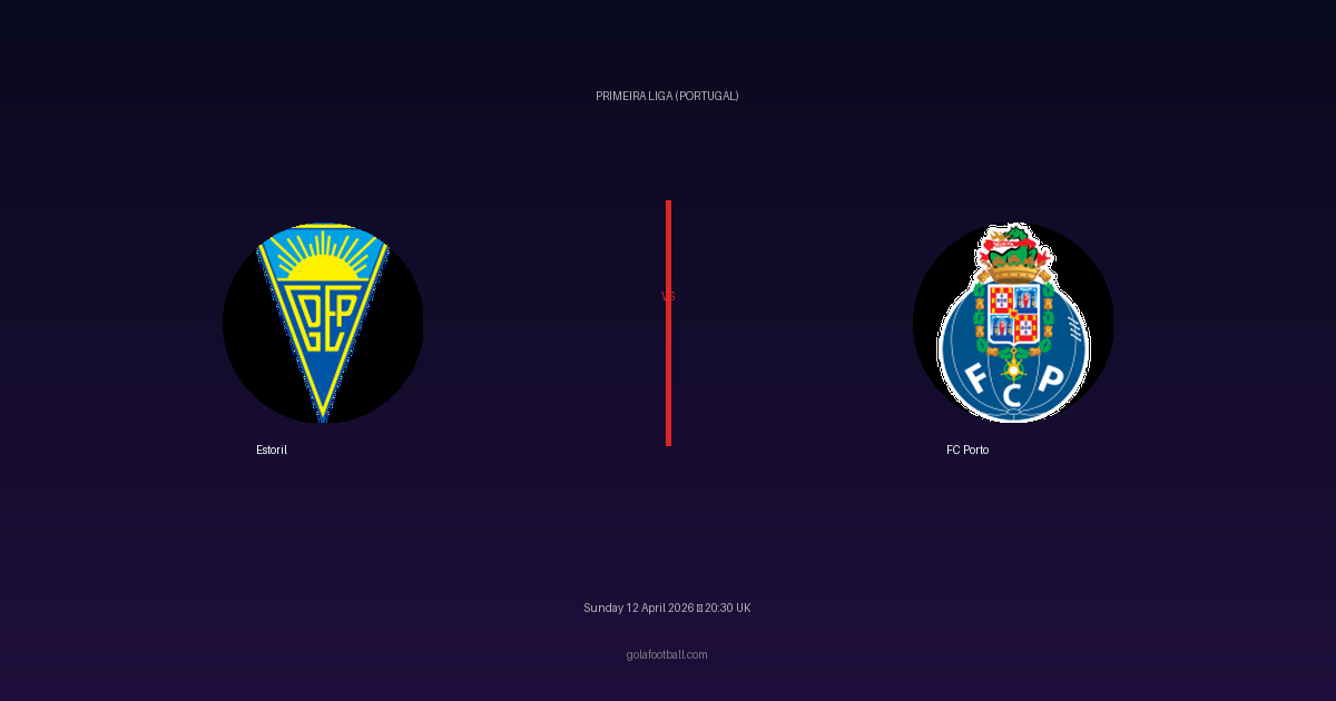Match Preview: Estoril vs FC Porto - prediction, team news, live stream