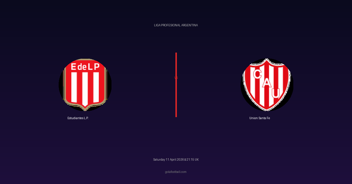 Match Preview: Estudiantes L.P. vs Union Santa Fe - prediction, team news, live stream