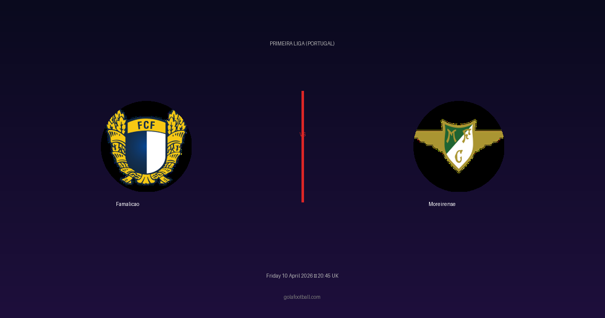 Match Preview: Famalicao vs Moreirense - prediction, team news, live stream