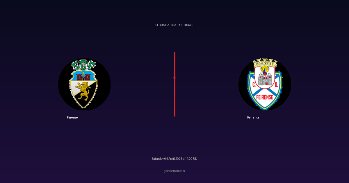 Match Preview: Farense vs Feirense - prediction, team news, live stream