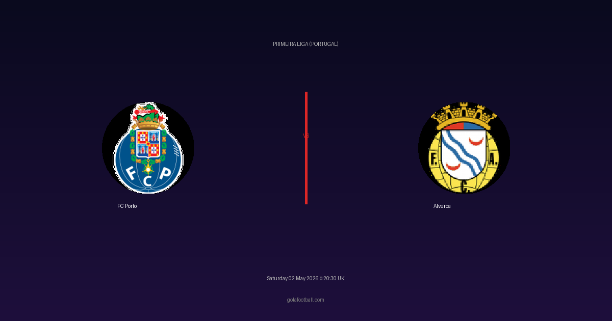 Match Preview: FC Porto vs Alverca - prediction, team news, live stream