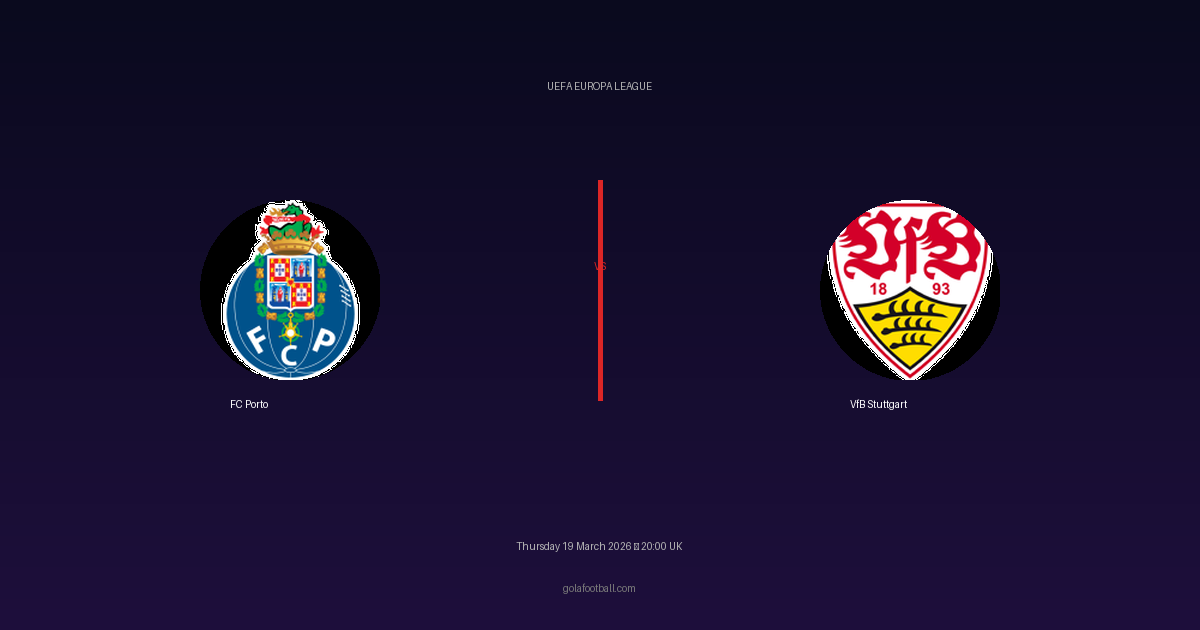 Match Preview: FC Porto vs VfB Stuttgart - prediction, team news, live stream